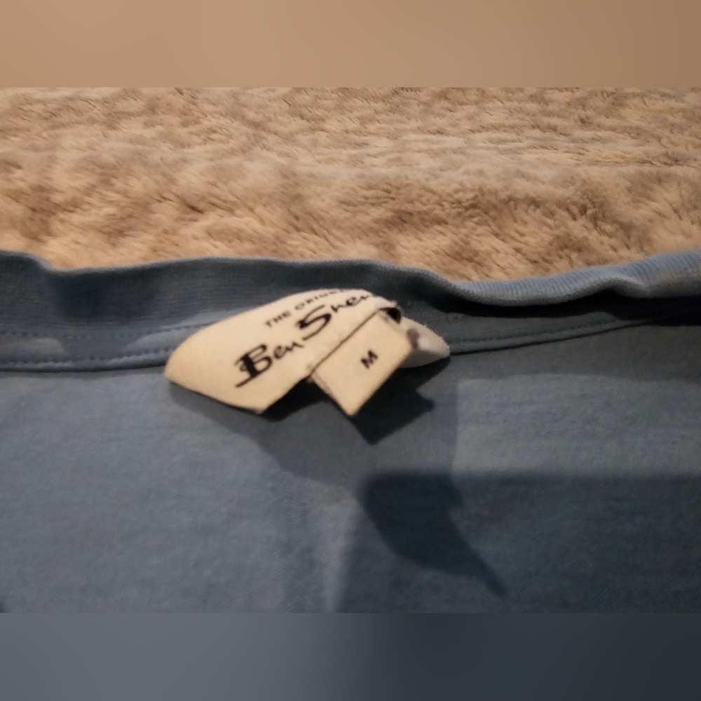Ben Sherman Blue Tee with Circular Design - Picture 3 of 3